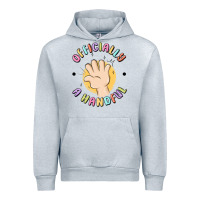 Heather Grey officially a handful Urban Hoodie - MaliasSmallBusiness