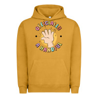 Pigment Peanut Butter officially a handful Urban Hoodie - MaliasSmallBusiness