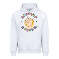 White officially a handful Urban Hoodie - MaliasSmallBusiness