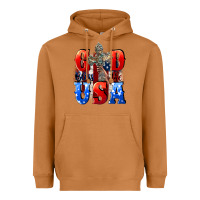 Meerkat God bless the USA  4th of july Heavyweight Hoodie - CowGirlArtShop