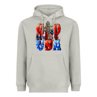Moon Dust God bless the USA  4th of july Heavyweight Hoodie - CowGirlArtShop