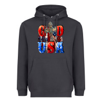 Smoke God bless the USA  4th of july Heavyweight Hoodie - CowGirlArtShop