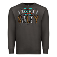 Smoke be salty matthew 5. 13 Premium Sweatshirt - CowhideDigitalArt