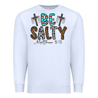White be salty matthew 5. 13 Premium Sweatshirt - CowhideDigitalArt