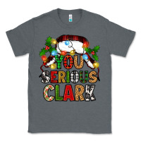 Charcoal Heather you serious clark Classic Tee - Zillion Design Studio