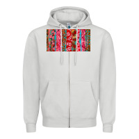 Dove Grey Love brushstrokes xoxo leopard and turquoise Zipper Hoodie - RanaPortraitStore