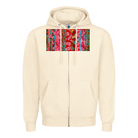 Sandshell Love brushstrokes xoxo leopard and turquoise Zipper Hoodie - RanaPortraitStore