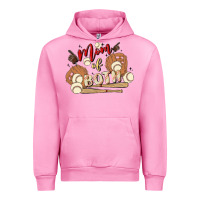 Fuchsia Pink mama of both Urban Hoodie - MaliasSmallBusiness