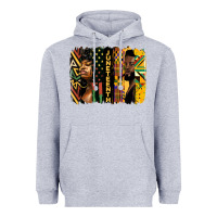 Juneteenth Brush Stroke Heavyweight Hoodie | Teevron