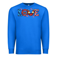 True Royal firefighter love Premium Sweatshirt - HRA Design Shop