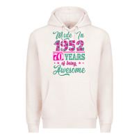 Pale Pink made in 1952, 70 years of being awesome kopya Premium Hoodie - Jasminsmagicworld