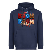 Navy Boom boom baby Heavyweight Hoodie - Neo Western
