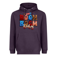 Plum Boom boom baby Heavyweight Hoodie - Neo Western