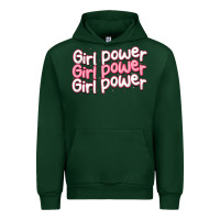 Forest Green girl power Urban Hoodie - MaliasSmallBusiness