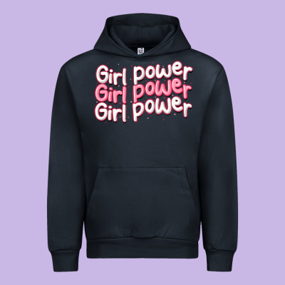 Girl Power Urban Hoodie Designed By Maliassmallbusiness