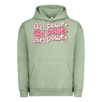 Pigment Oil Green girl power Urban Hoodie - MaliasSmallBusiness