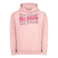 Pigment Salmon girl power Urban Hoodie - MaliasSmallBusiness