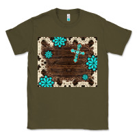 Army Green gemstone cross mousepad Classic Tee - BarkalooDesign