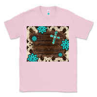 Bubblegum Pink gemstone cross mousepad Classic Tee - BarkalooDesign