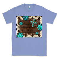 Colony Blue gemstone cross mousepad Classic Tee - BarkalooDesign