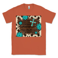 Copper gemstone cross mousepad Classic Tee - BarkalooDesign
