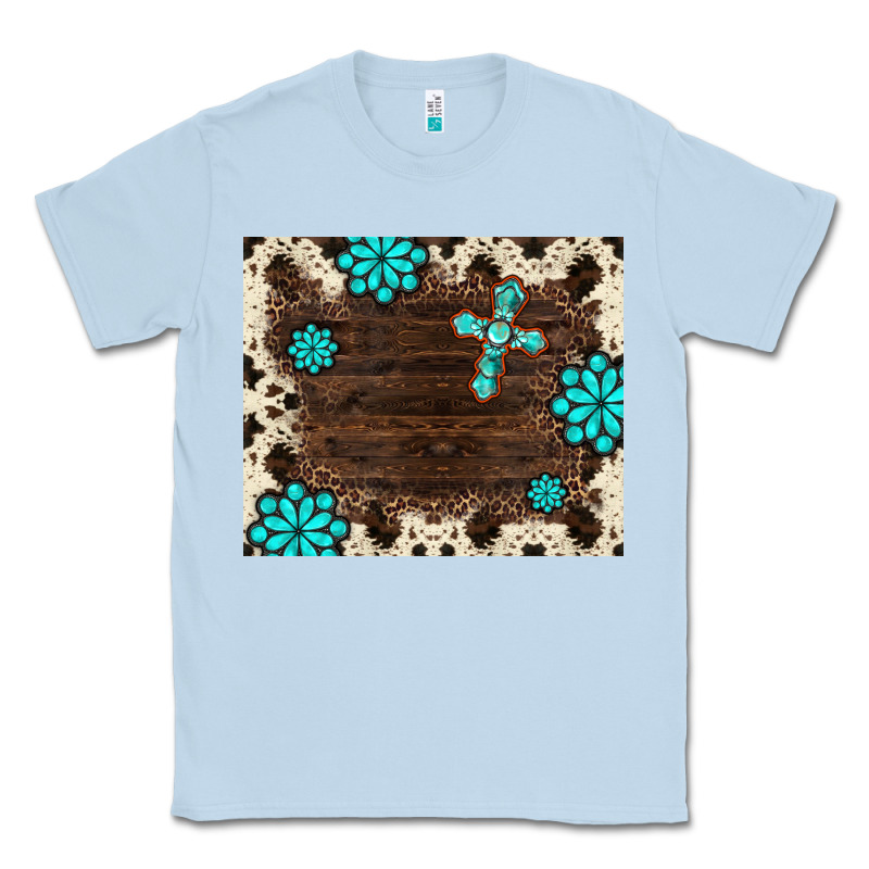 Gemstone Cross Mousepad Classic Tee by BarkalooDesign | Teevron