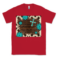 Red gemstone cross mousepad Classic Tee - BarkalooDesign