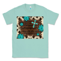 Seafoam gemstone cross mousepad Classic Tee - BarkalooDesign