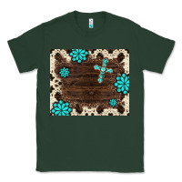 Sports Green gemstone cross mousepad Classic Tee - BarkalooDesign
