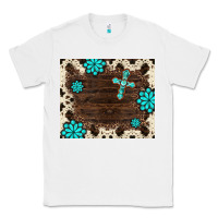 White gemstone cross mousepad Classic Tee - BarkalooDesign