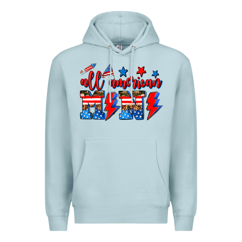 All American Mimi Premium Hoodie by AdoDesignShop | Teevron