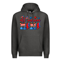 Charcoal Heather all american mimi Premium Hoodie - AdoDesignShop