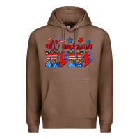 Chestnut all american mimi Premium Hoodie - AdoDesignShop