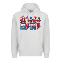 Dove Grey all american mimi Premium Hoodie - AdoDesignShop