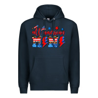 Navy all american mimi Premium Hoodie - AdoDesignShop