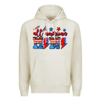 Oatmeal Heather all american mimi Premium Hoodie - AdoDesignShop