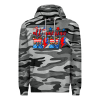 Slate Camo all american mimi Premium Hoodie - AdoDesignShop