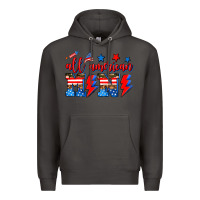 Smoke all american mimi Premium Hoodie - AdoDesignShop