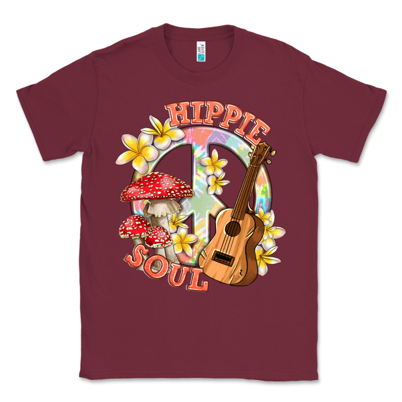 Hippie Soul With Peace Classic Tee by texasbilliewilder | Teevron
