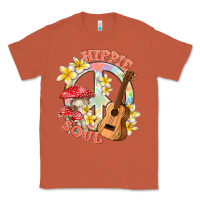 Copper hippie soul with peace Classic Tee - texasbilliewilder