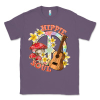 Lavender hippie soul with peace Classic Tee - texasbilliewilder