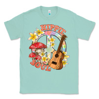 Seafoam hippie soul with peace Classic Tee - texasbilliewilder
