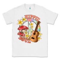 White hippie soul with peace Classic Tee - texasbilliewilder
