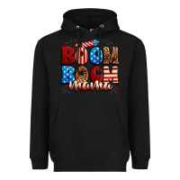 Black Boom boom mama Heavyweight Hoodie - Neo Western