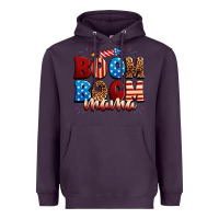 Plum Boom boom mama Heavyweight Hoodie - Neo Western
