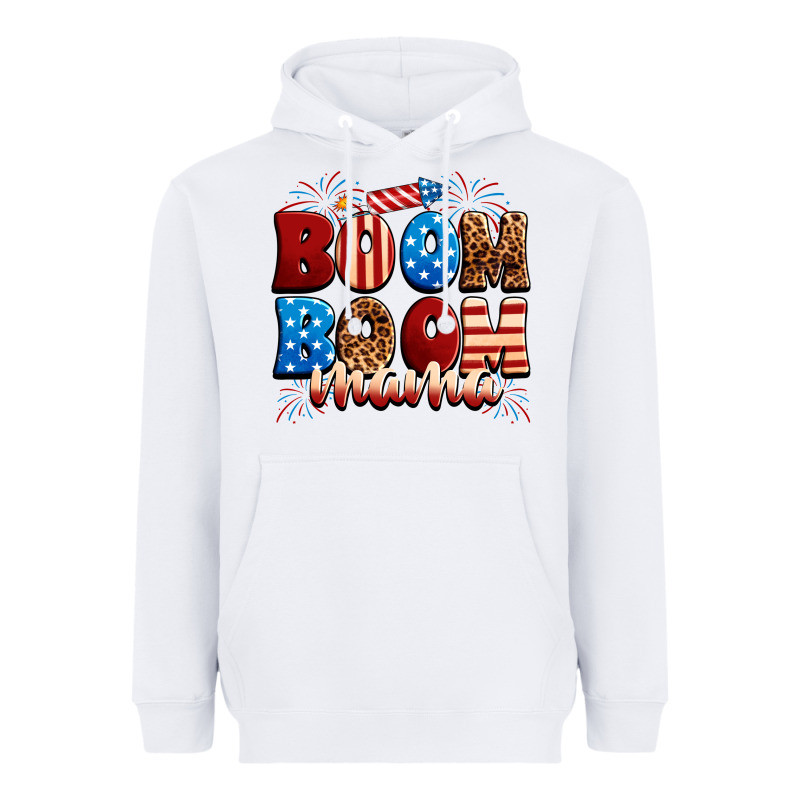 Boom Boom Mama Heavyweight Hoodie by Neo Western | Teevron