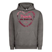 Side By Or Miles Apart Friends Will Always Be Conn Urban Hoodie | Teevron