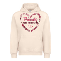 Sandshell side by or miles apart friends will always be conn Urban Hoodie - MaliasSmallBusiness