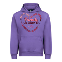 Tulip side by or miles apart friends will always be conn Urban Hoodie - MaliasSmallBusiness