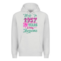Dove Grey made in 1957, 65 years of being awesome kopya Premium Hoodie - Jasminsmagicworld